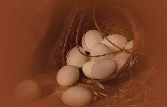Яйца на остуду