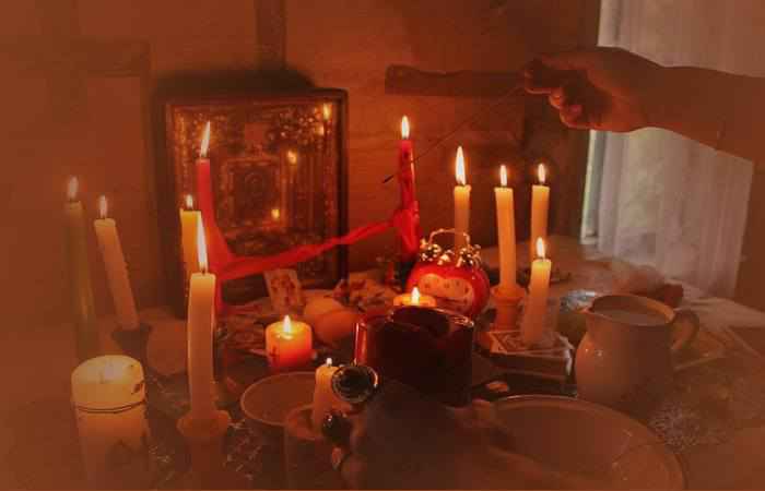 Свяча для ритуала